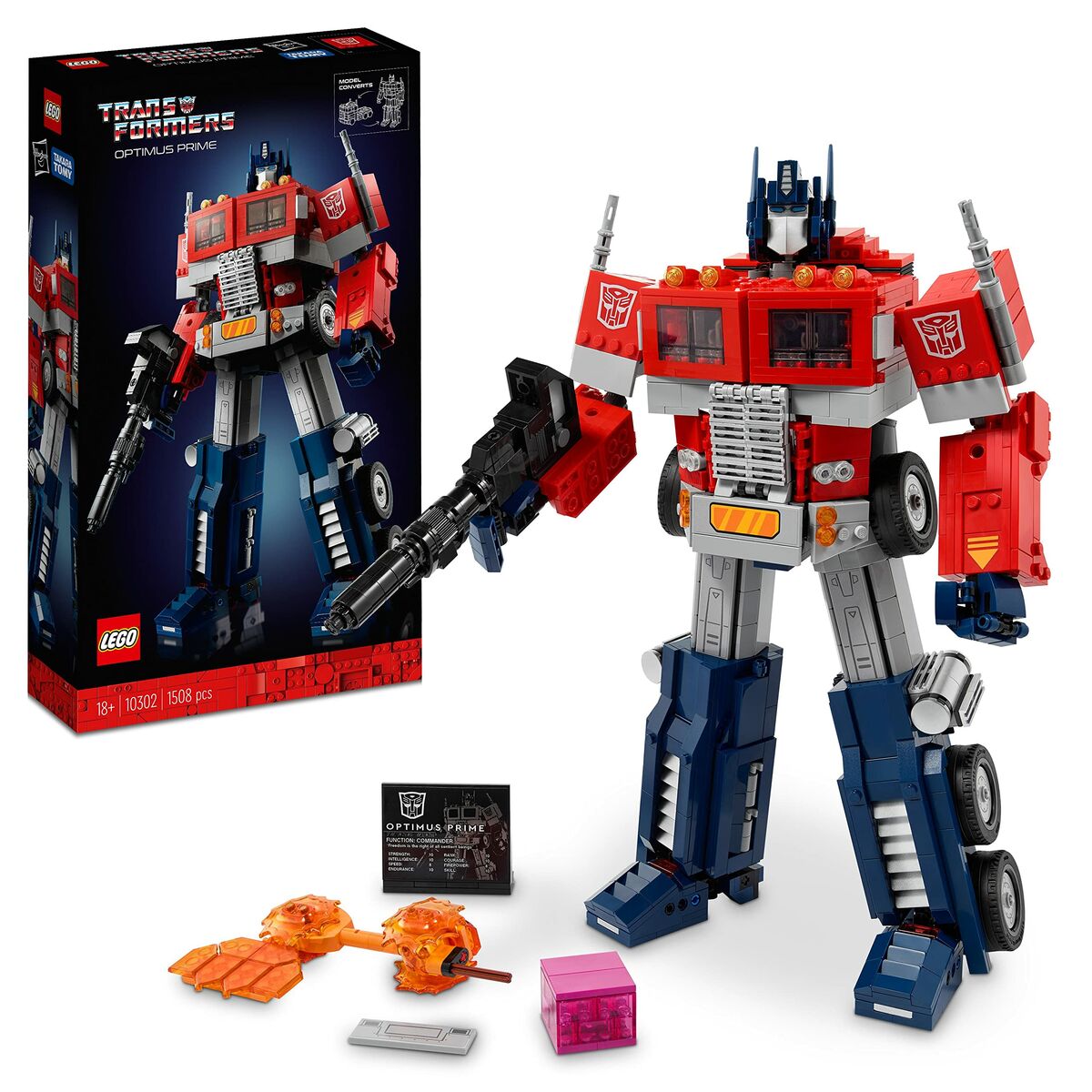 Byggsats   Lego  Icons 10302 Optimus Prime Transformers - 2