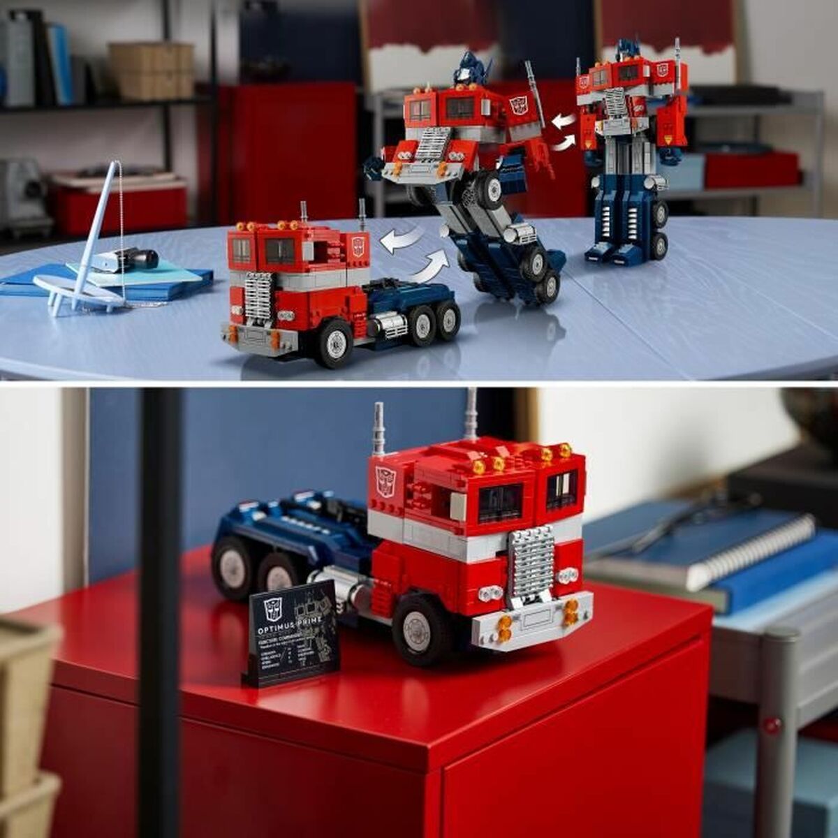 Byggsats   Lego  Icons 10302 Optimus Prime Transformers - 5