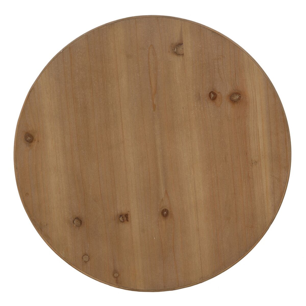 Sidobord Naturell Järn Granträ Trä MDF 39 x 39 x 51,5 cm - 3