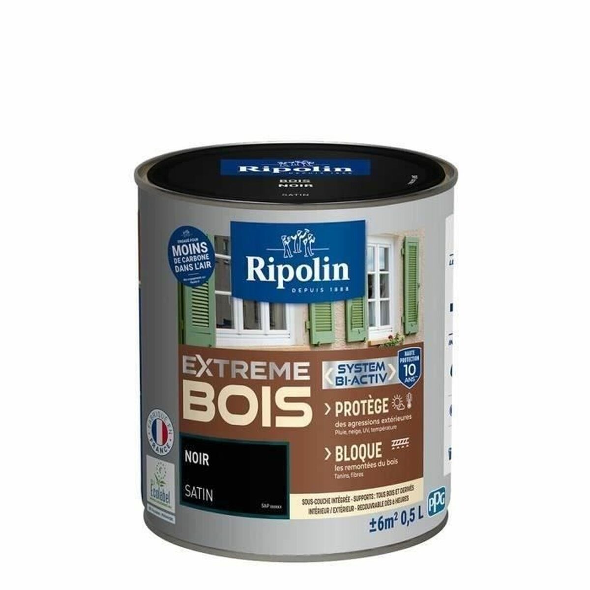 Grundfärg Ripolin noir Satinfinish 500 ml