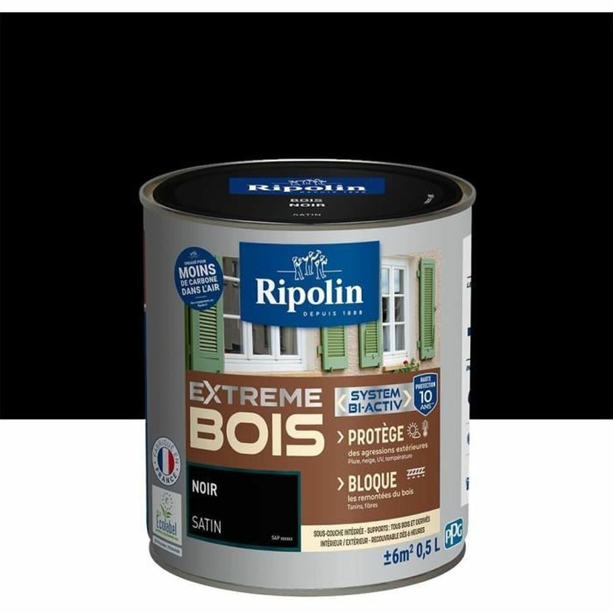 Grundfärg Ripolin noir Satinfinish 500 ml - 6