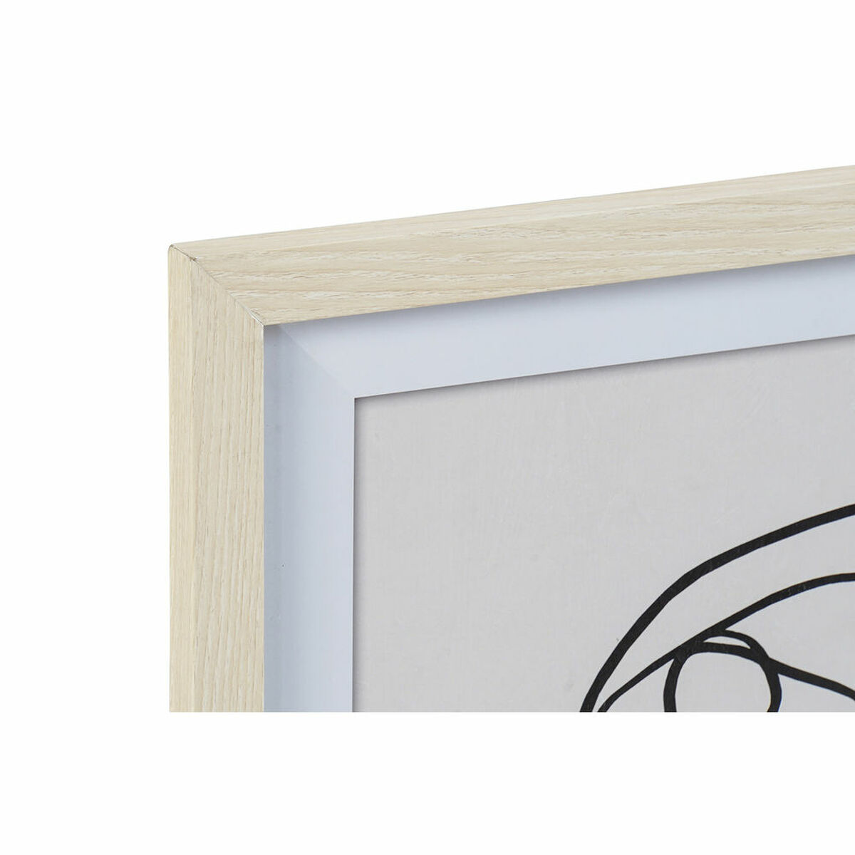 Tavla DKD Home Decor Glas Gran Trä MDF 55 x 2 x 70 cm - 2