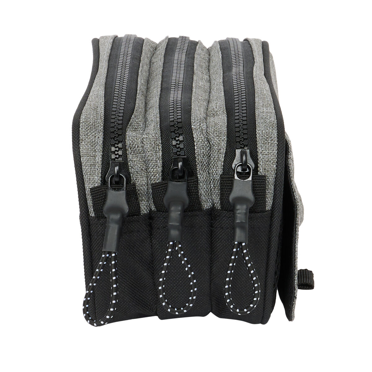 Tredubbel Carry-all Eck? Unltd. Rhino Svart Grå 21,5 x 10 x 8 cm - 2