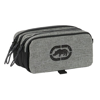 Tredubbel Carry-all Eck? Unltd. Rhino Svart Grå 21,5 x 10 x 8 cm