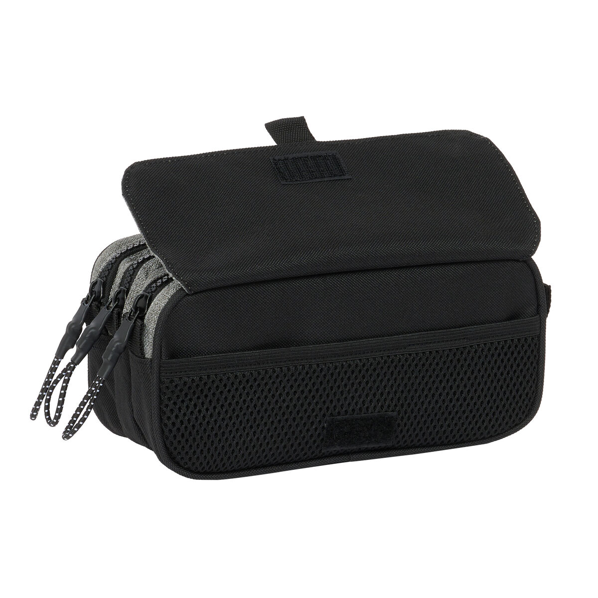Tredubbel Carry-all Eck? Unltd. Rhino Svart Grå 21,5 x 10 x 8 cm - 4