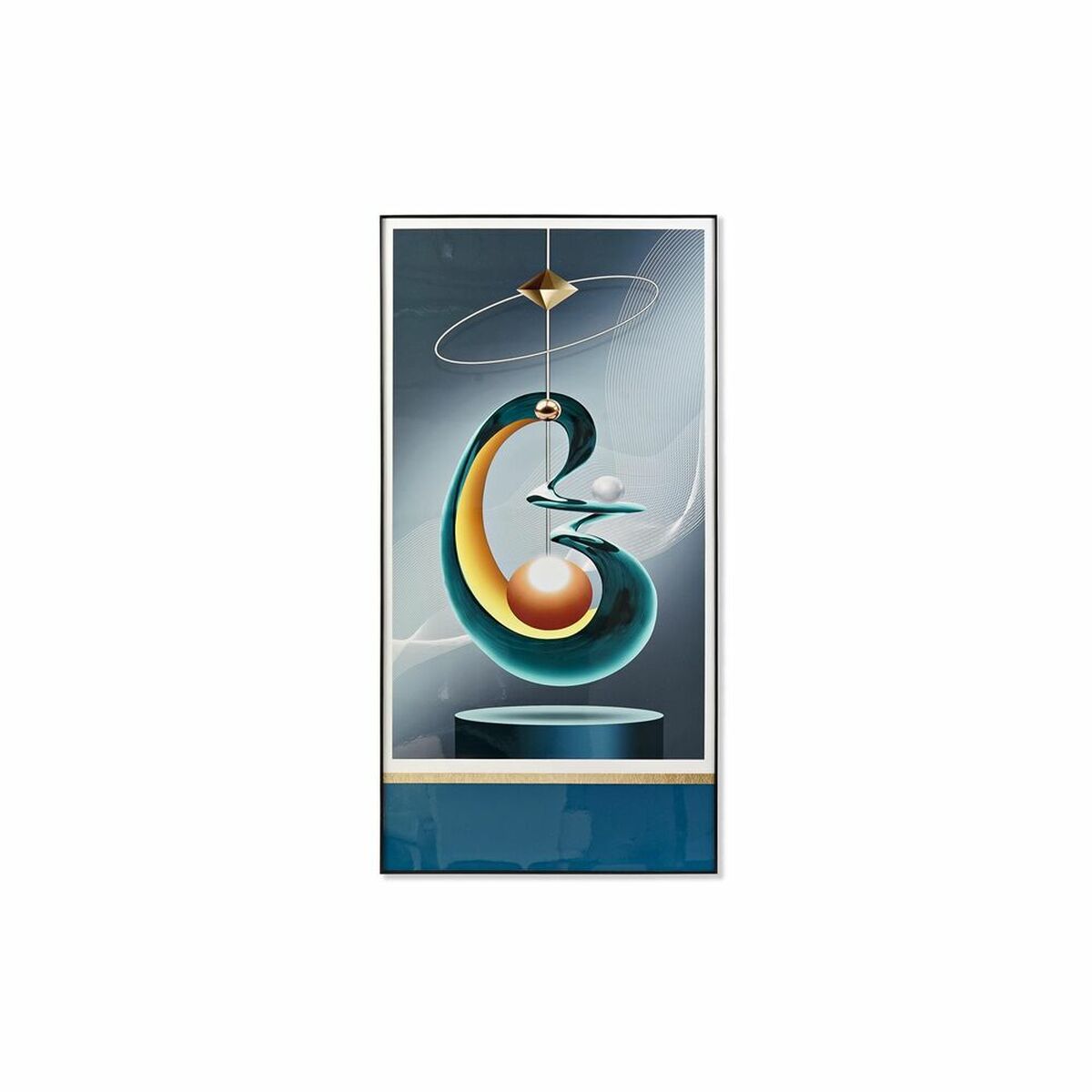 Tavla DKD Home Decor Modern (80 x 3 x 160 cm) - 5