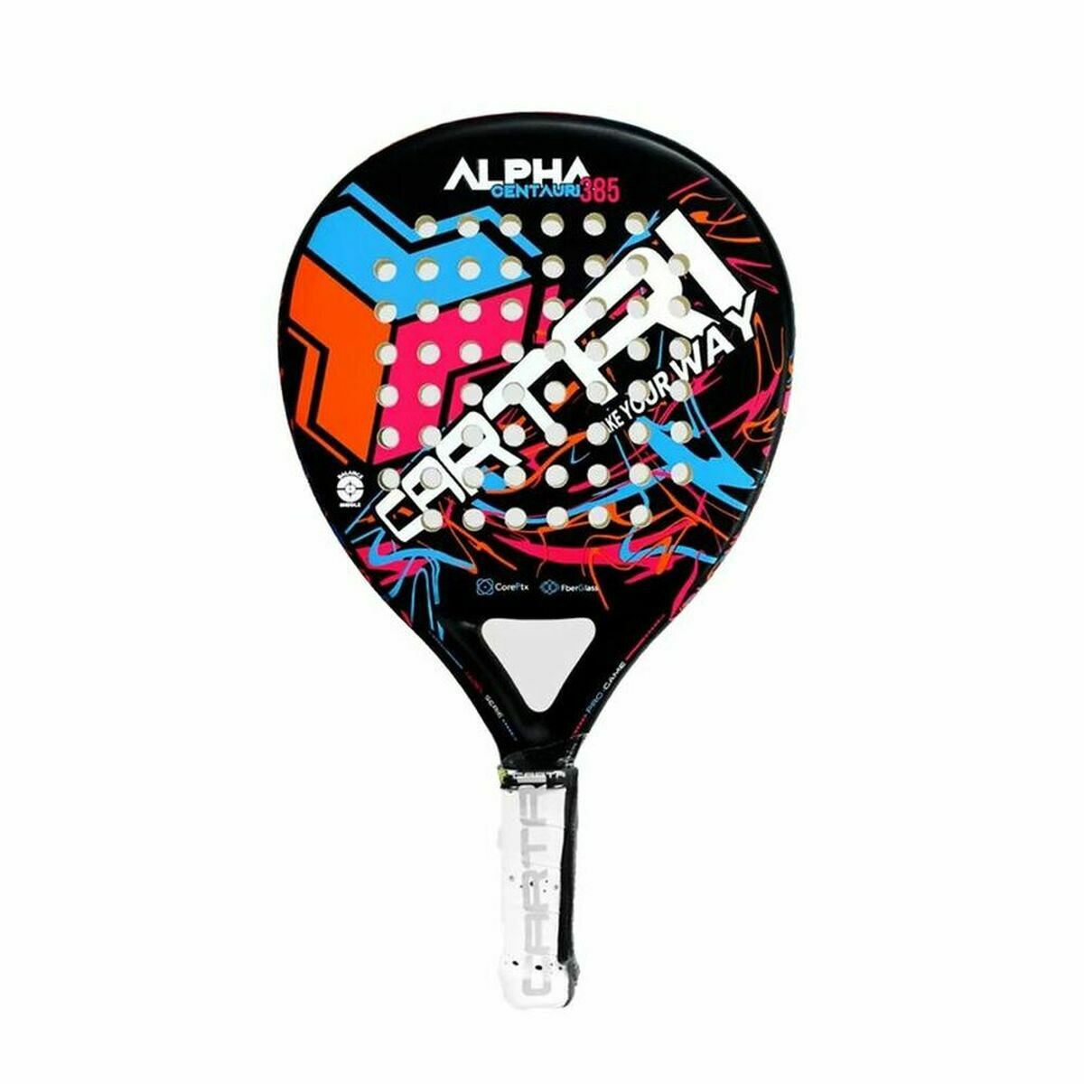 Padelracket Cartri Alpha Centauri Svart