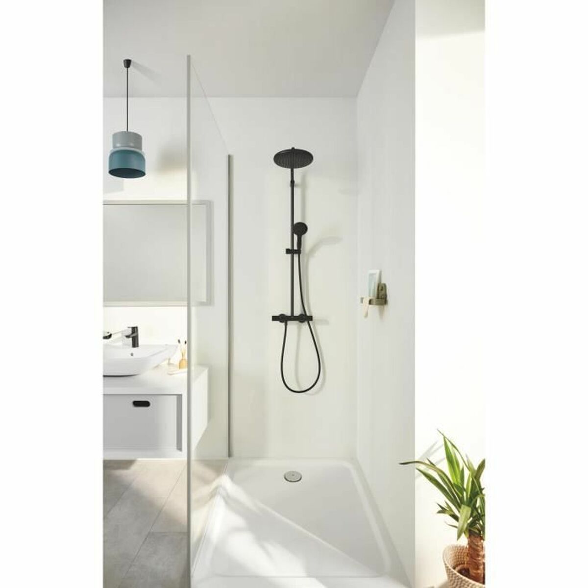 Duschpelare Grohe Vitalio Start System 250 Svart ABS 11 X 114 X 38 CM - 2