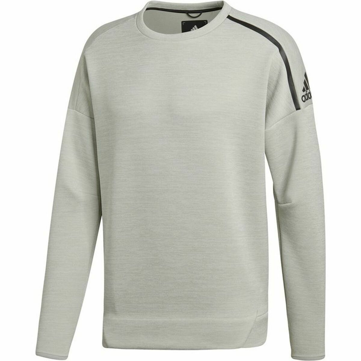 Tröja utan huva Herr Adidas Zne Crew Gr Ljusgrå - 11