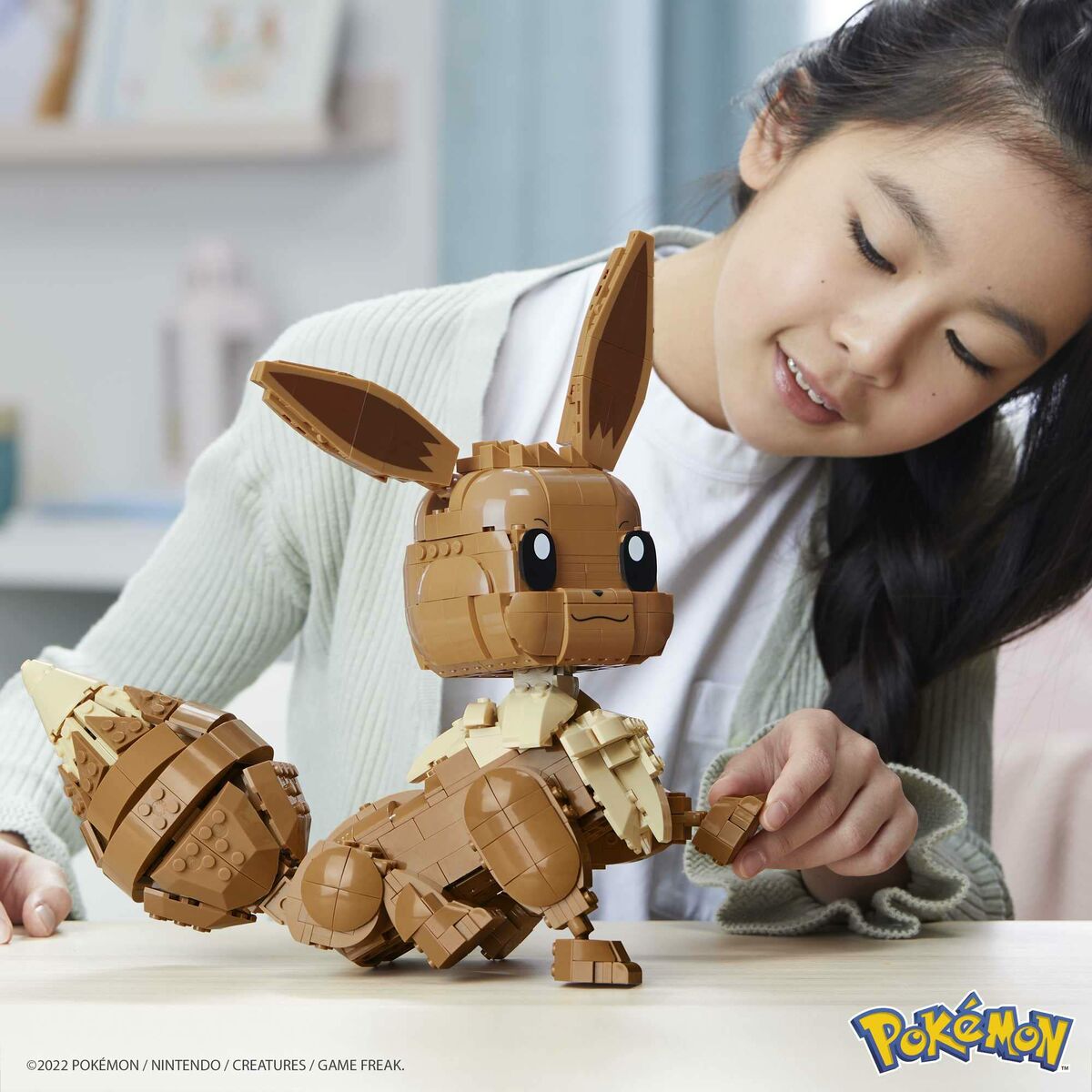 Byggsats Pokémon Pokemon Eevee Giant Multicolour - 8