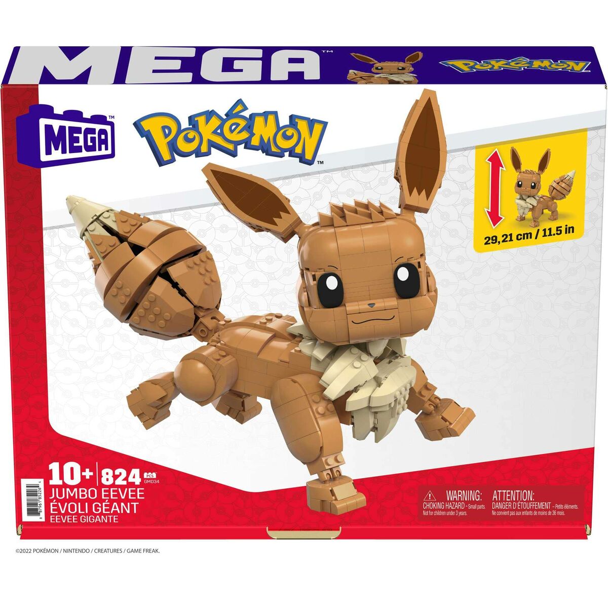 Byggsats Pokémon Pokemon Eevee Giant Multicolour - 5