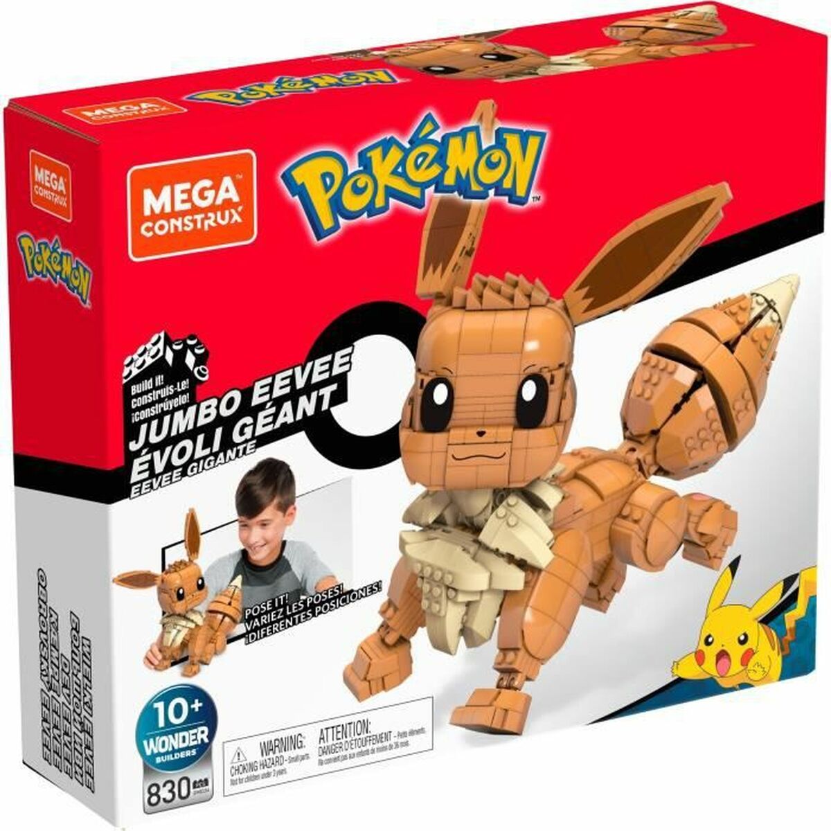 Byggsats Pokémon Pokemon Eevee Giant Multicolour - 14