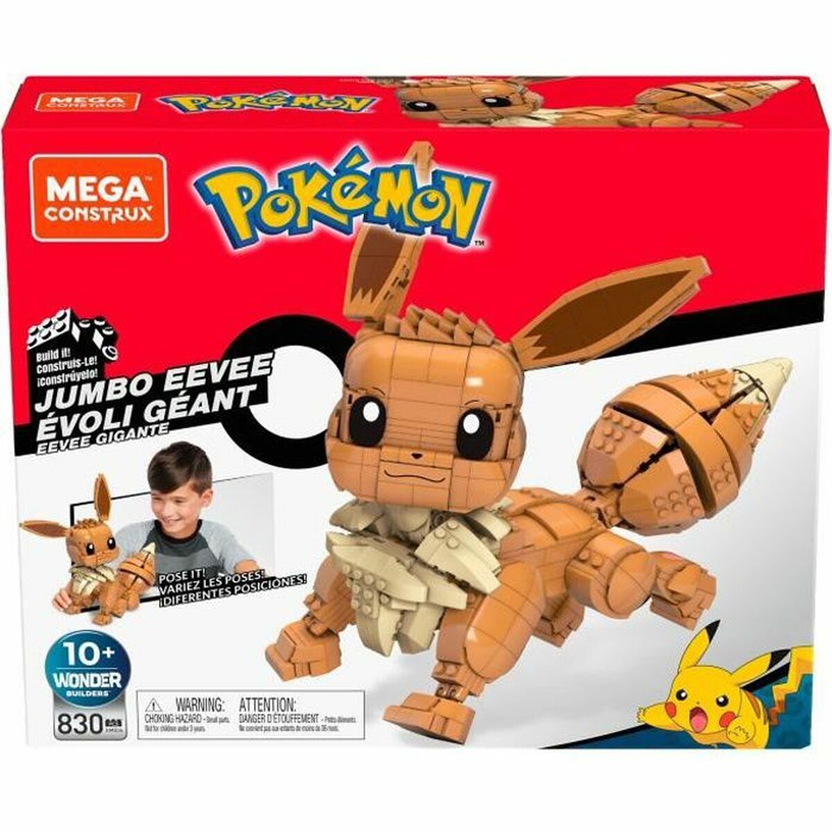 Byggsats Pokémon Pokemon Eevee Giant Multicolour - 3