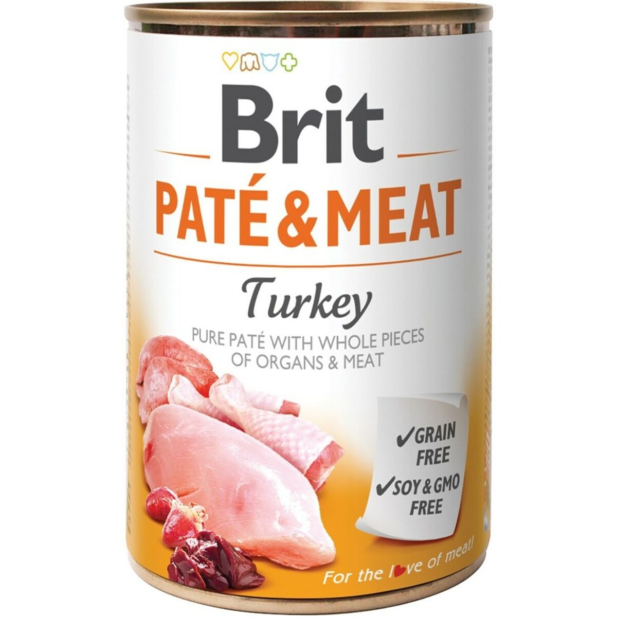 Våt mat Brit                                 Kyckling Kalkon 400 g