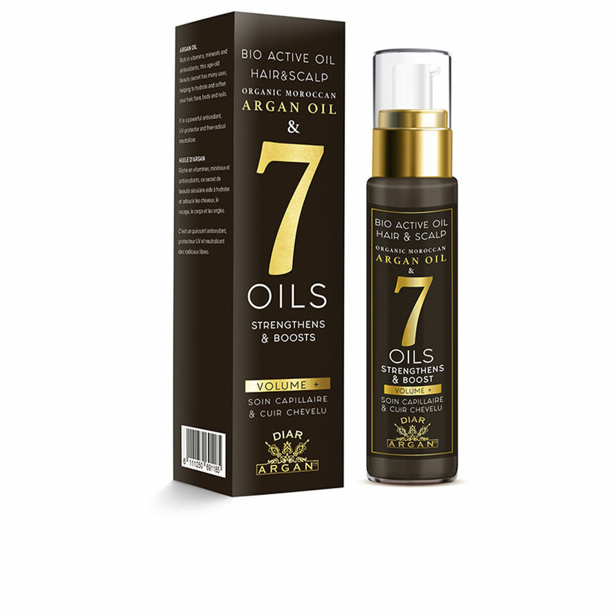 Hårinpackning Diar Argan Mascarilla Nutriente Cabello 50 ml Vitaliserande näringsgivare