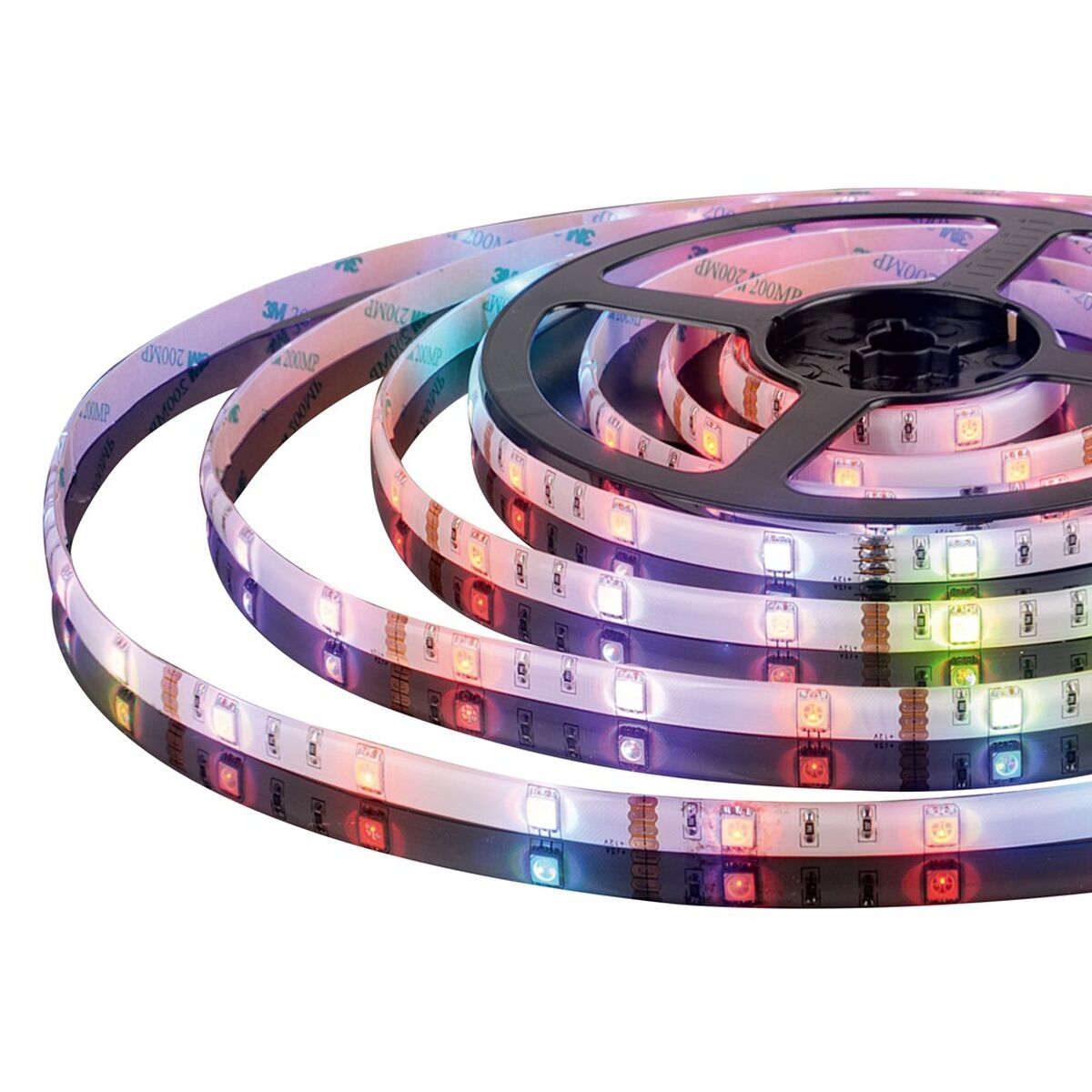 LED trakovi Activejet AJE-LED MUSIC STRIPE Vit Svart Multicolour Varmvit G 7 W 180 Lm - 2