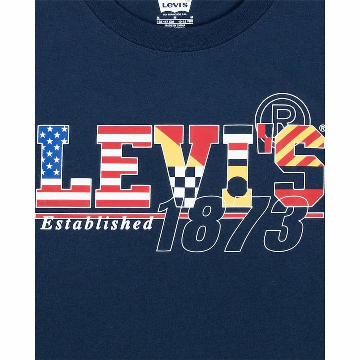 Barn T-shirt med kortärm Levi's Lvb Cast Off 4 år - 3