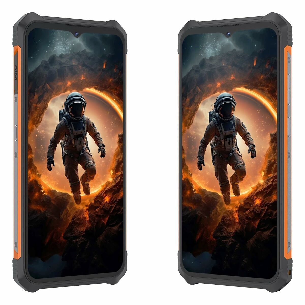 Smartphone Cubot King Kong ES 6,5" UNISOC T606 6 GB RAM 128 GB Negro , naranja - 5