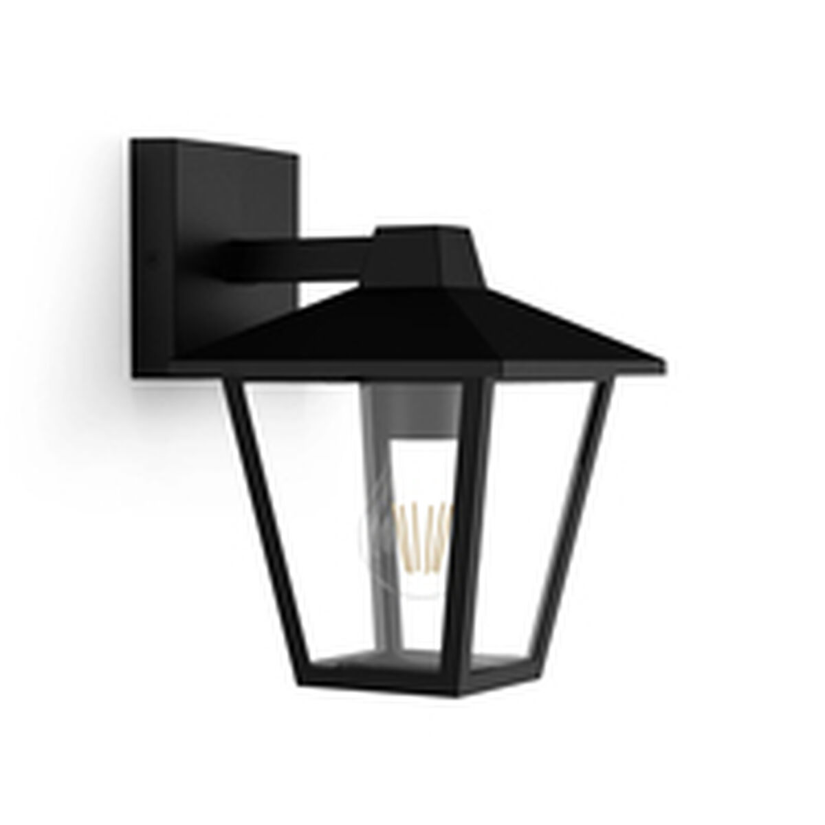 Vägglykta Philips kinno Svart 25 W Aluminium E27 - 3