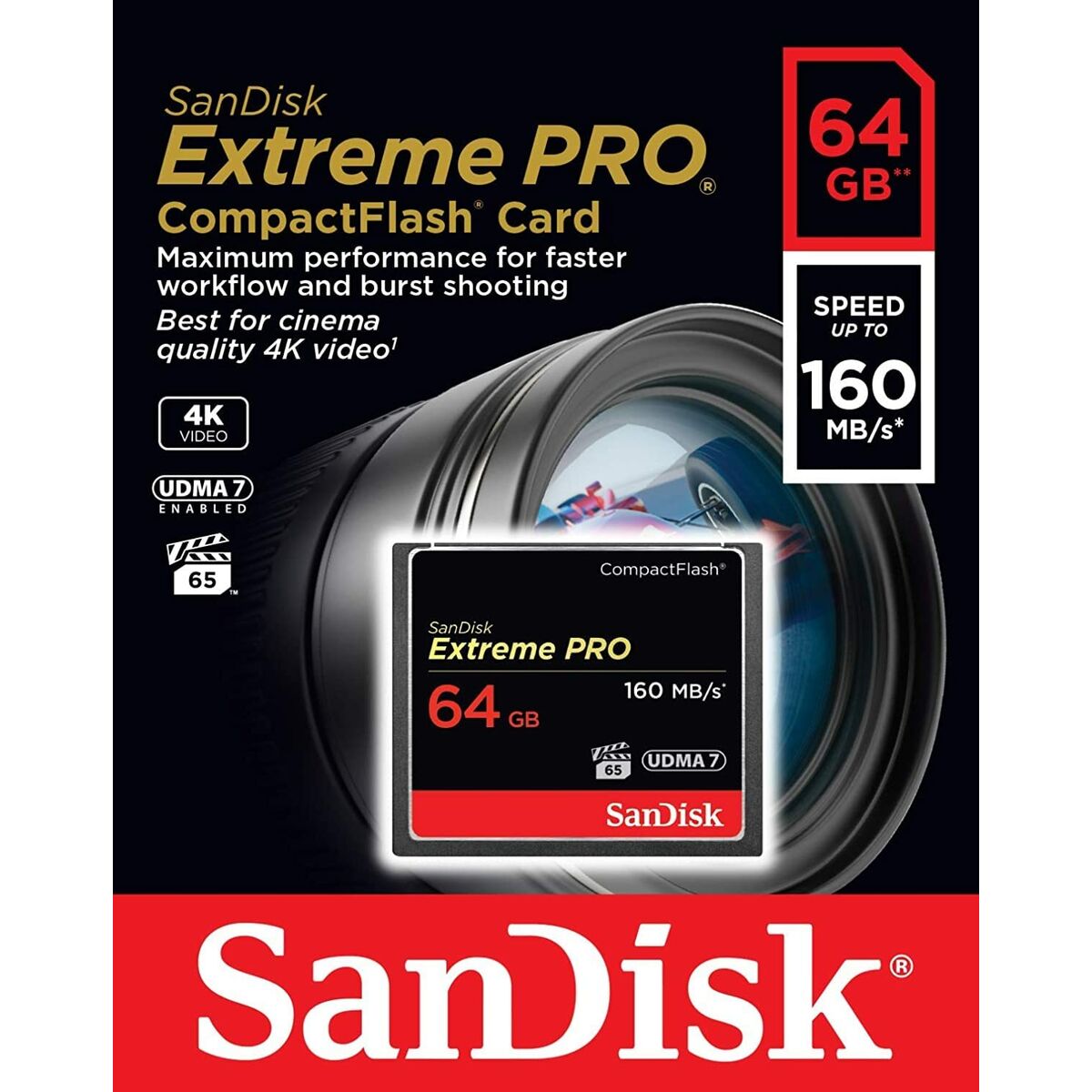 Minneskort CF SanDisk SDCFXPS-064G-X46 - 2