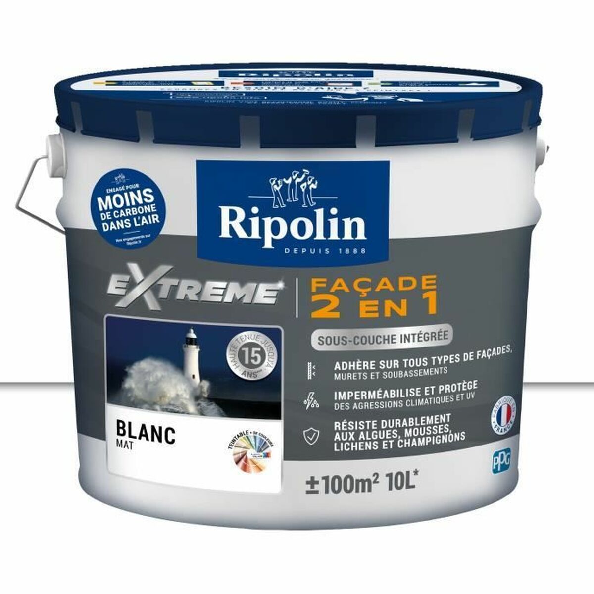 Grundfärg Ripolin Vit Matt 10 L