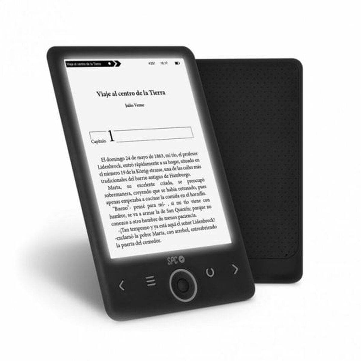 e-bok SPC Dickens Light 2 Svart 128 GB 6"