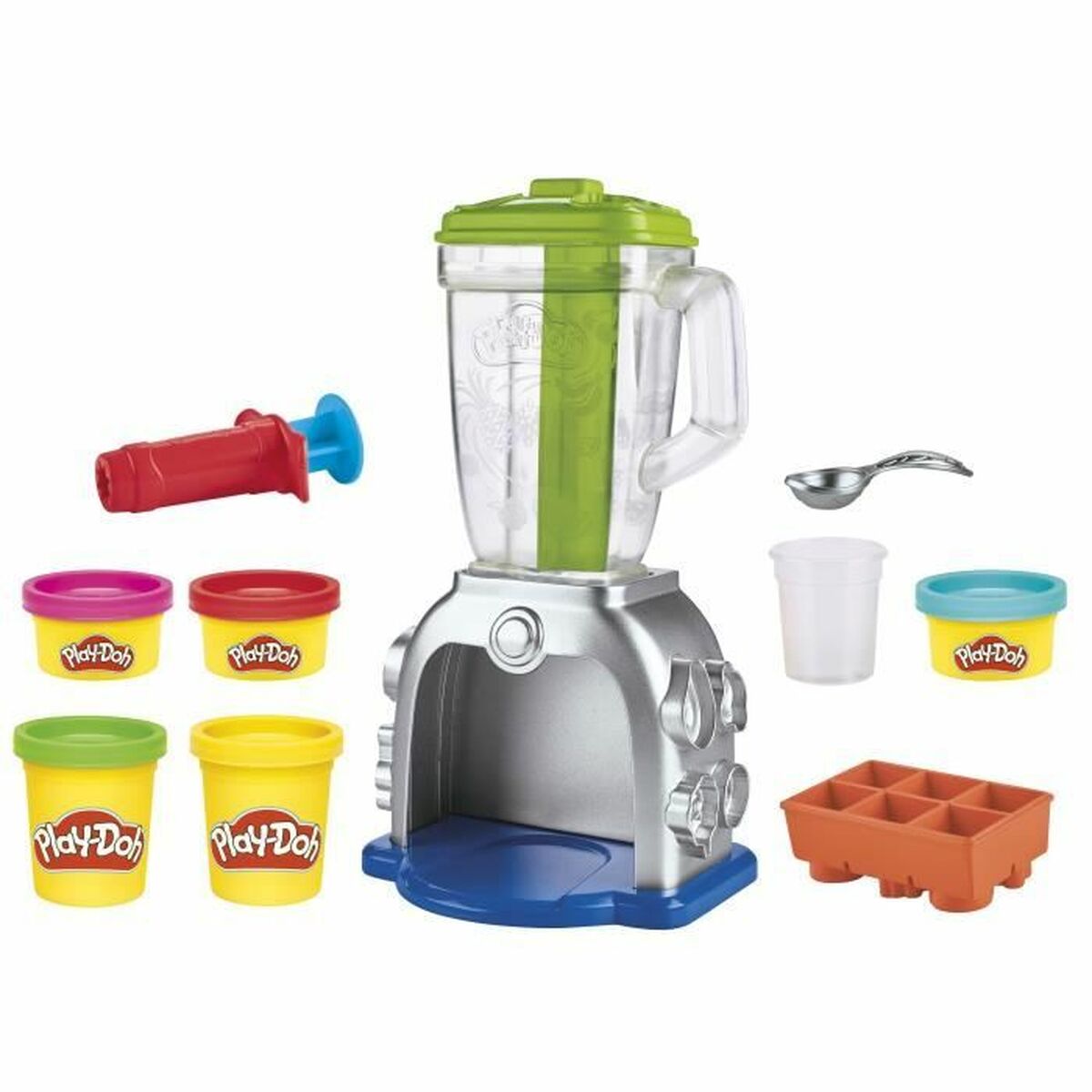 Modellera Spel Play-Doh Kitchen Grön - 2