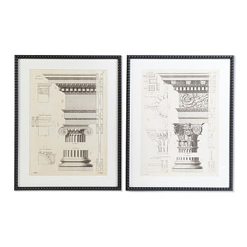 Tavla DKD Home Decor Glas polystyren 60 x 3 x 76 cm