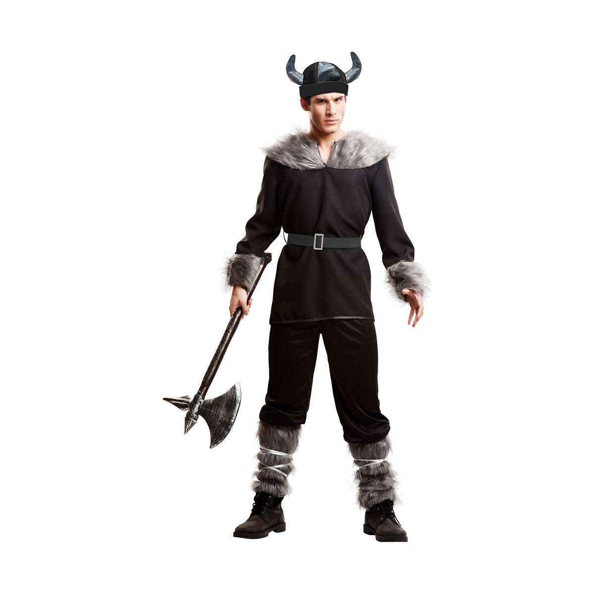 Maskeraddräkt vuxna My Other Me Viking Svart Multicolour M/L - 7