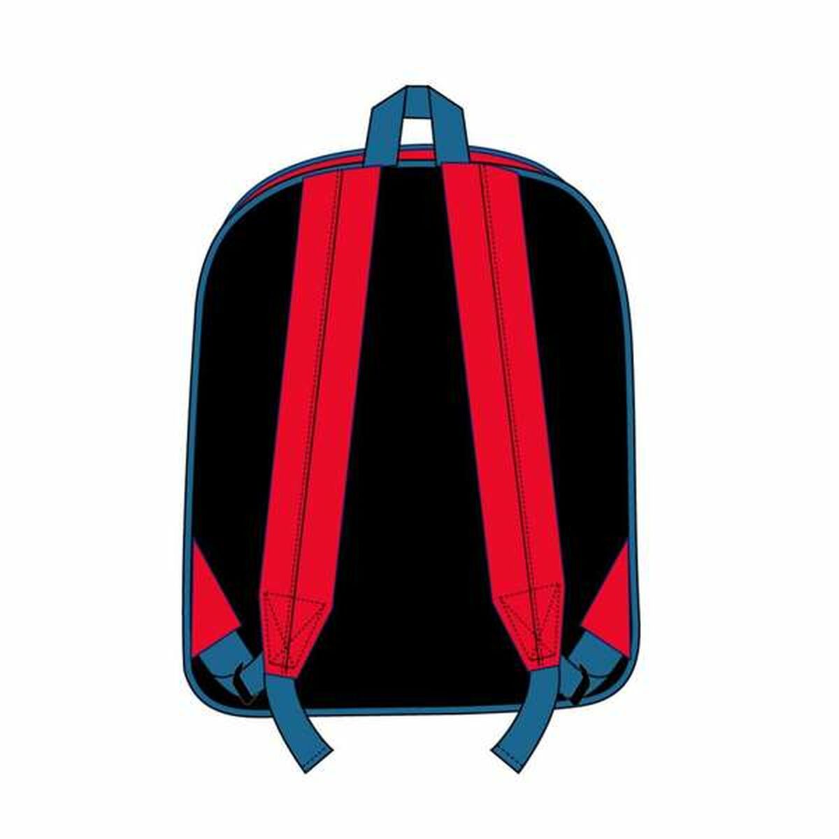 Skolryggsäck Spider-Man Röd 21,7 x 28,0 x 9,0 cm - 2