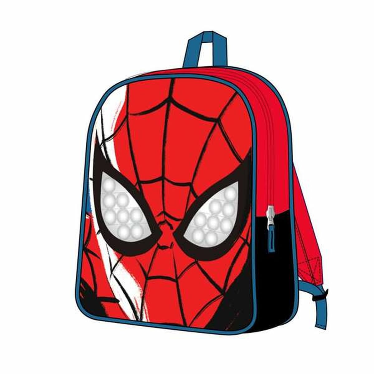 Skolryggsäck Spider-Man Röd 21,7 x 28,0 x 9,0 cm