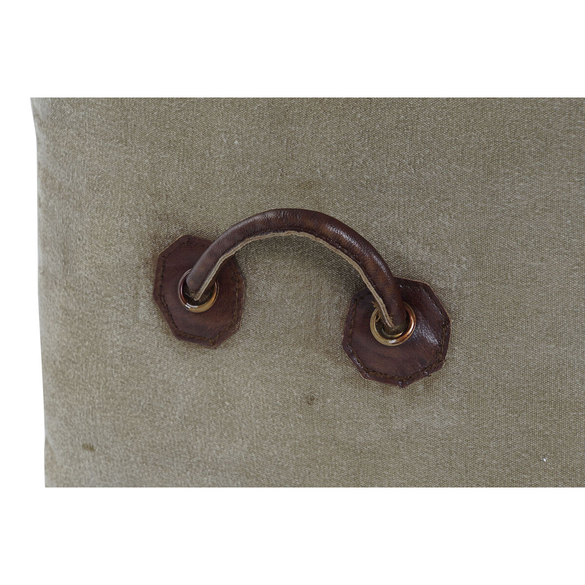 Fotpall DKD Home Decor 46 x 40 x 40 cm Beige Brun Vintage - 4