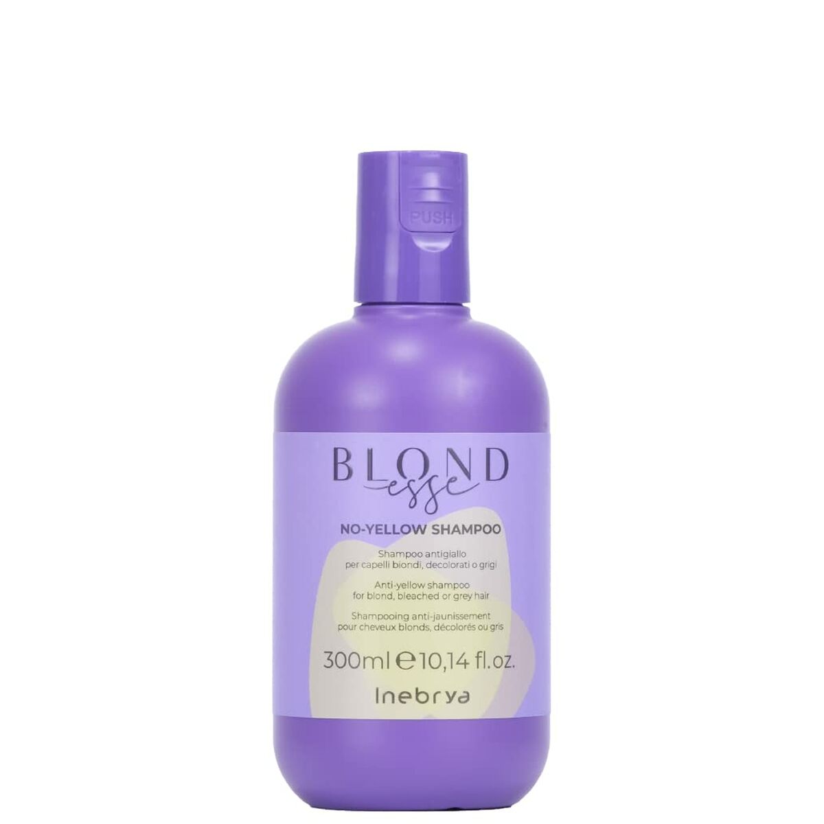 schampo med färg för blont hår Inebrya BLONDesse 300 ml