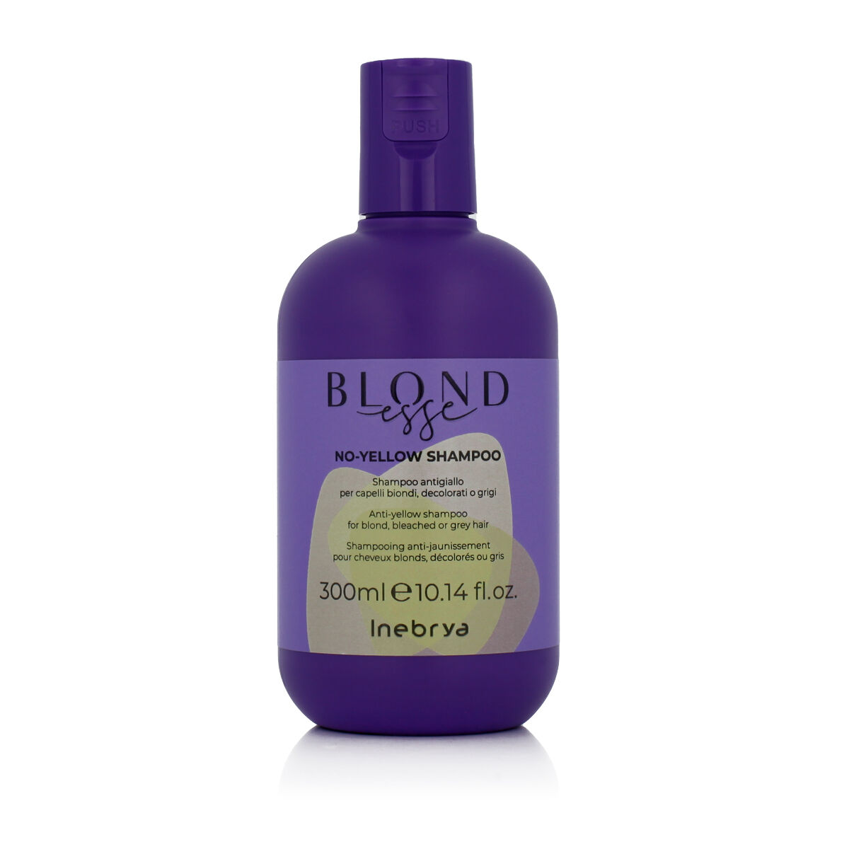 schampo med färg för blont hår Inebrya BLONDesse 300 ml - 2