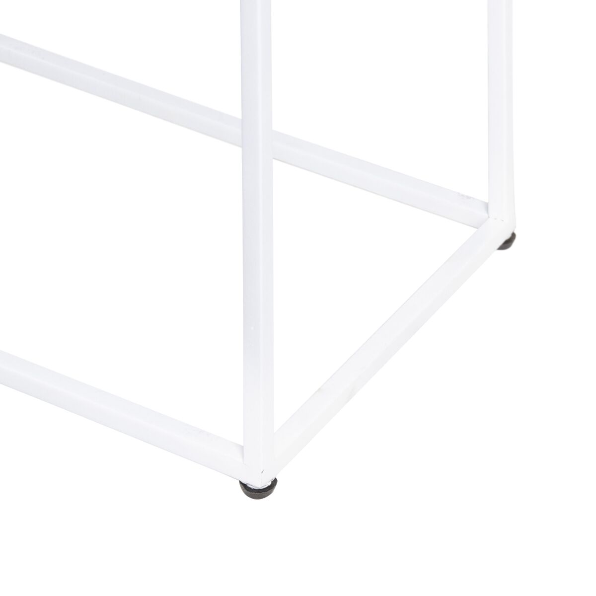 Mottagare SQUARE Metall Vit 80 x 30 x 80 cm (3 Delar) - 3