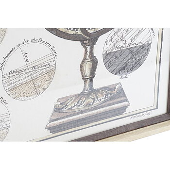 Tavla DKD Home Decor Glas polystyren 95 x 3 x 65 cm