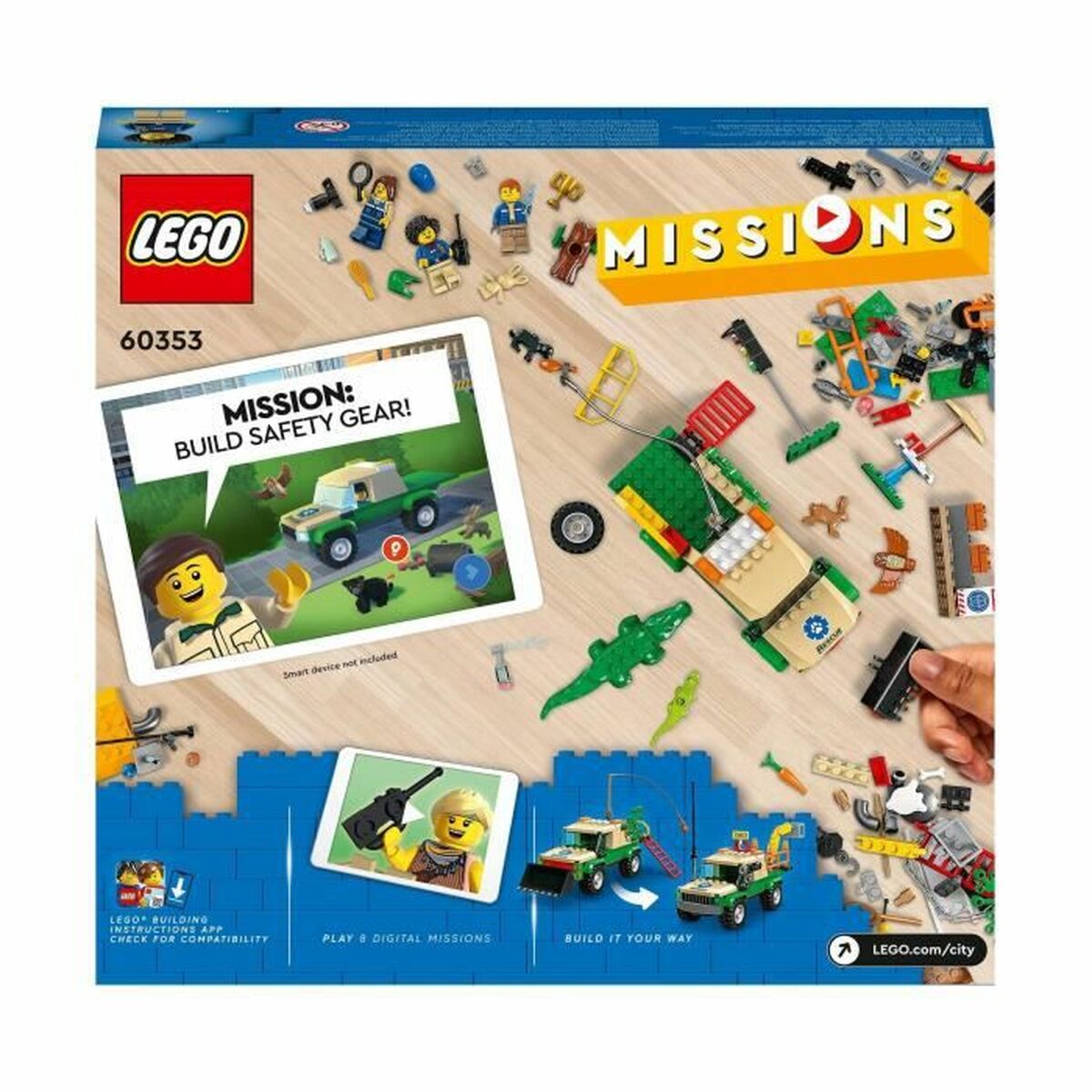 Playset Lego City 60353 Wild Animal Rescue Missions (246 Delar) - 17