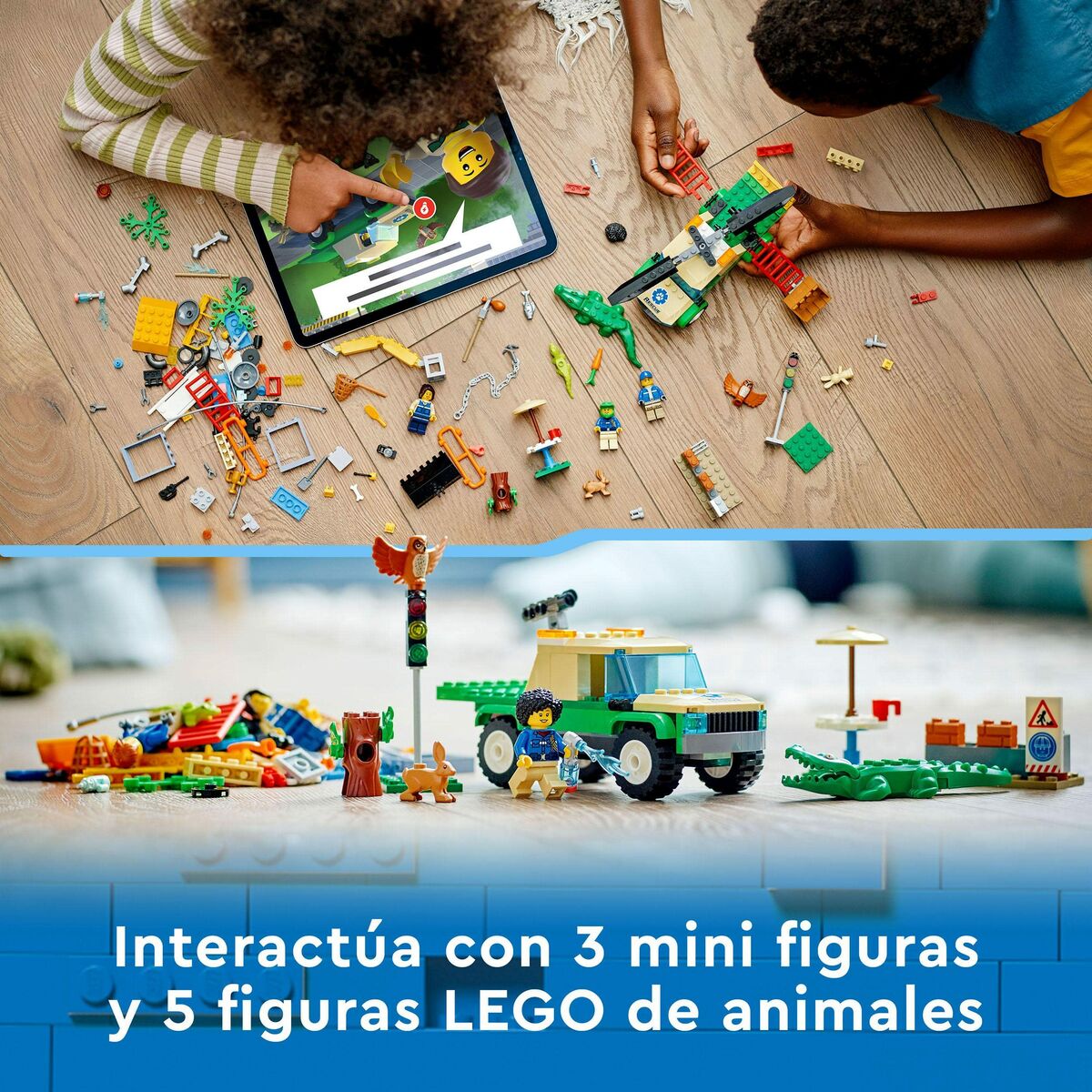 Playset Lego City 60353 Wild Animal Rescue Missions (246 Delar) - 8