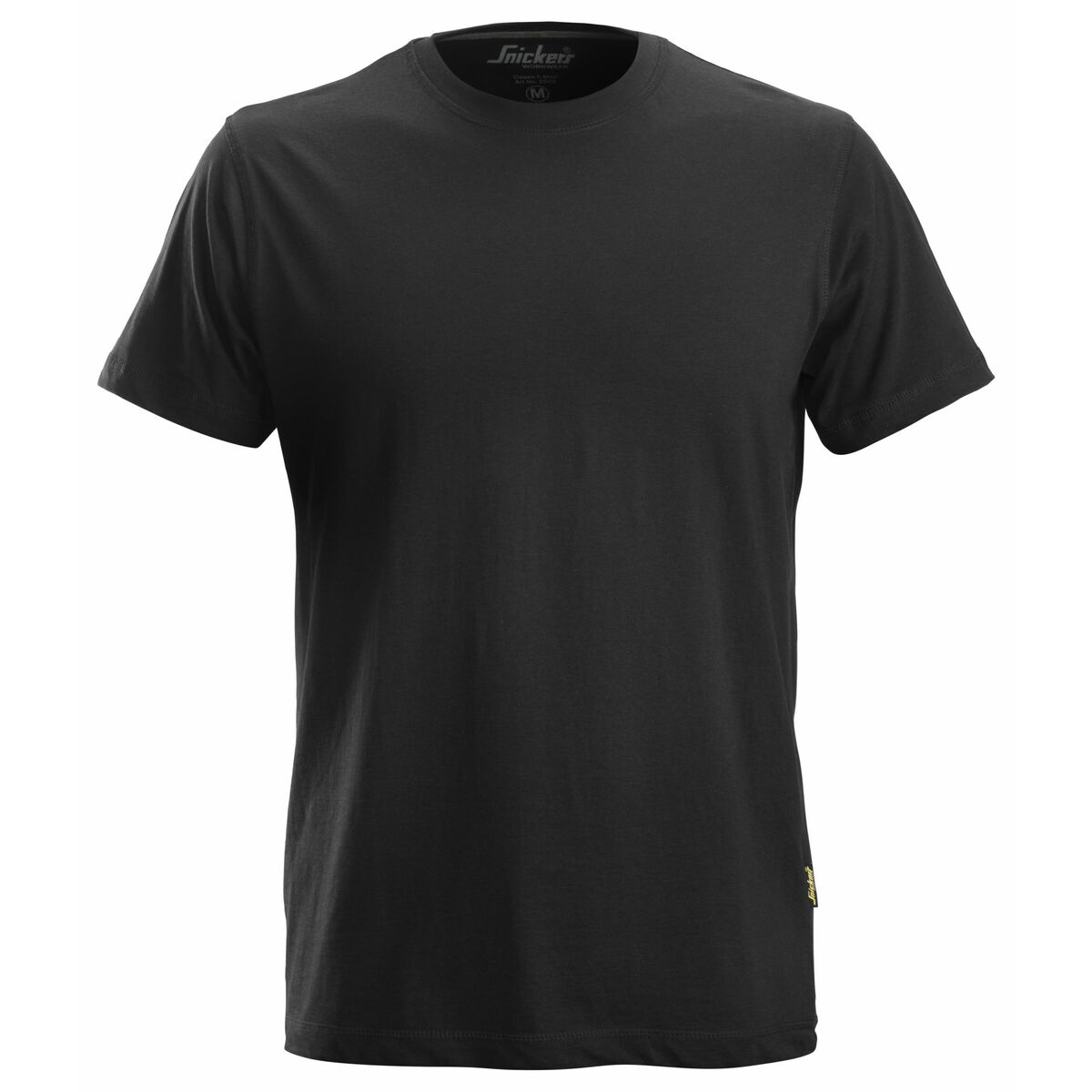 T-shirt med kortärm Herr Snickers Workwear Svart - 2