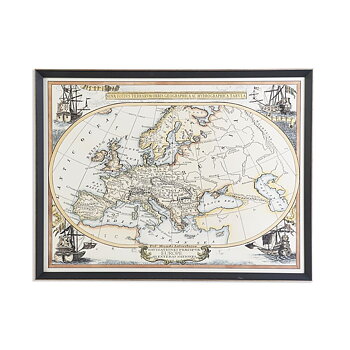 Tavla DKD Home Decor Glas polystyren 83,5 x 3 x 63,5 cm