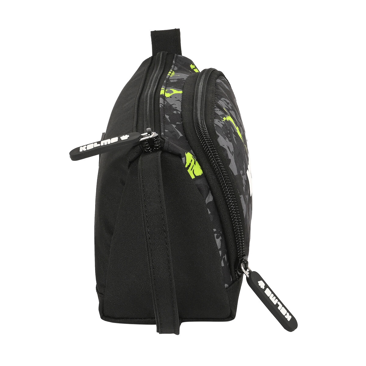 Pennfodral med tillbehör Kelme Jungle Svart Grå Lime 20 x 11 x 8.5 cm (32 Delar) - 6