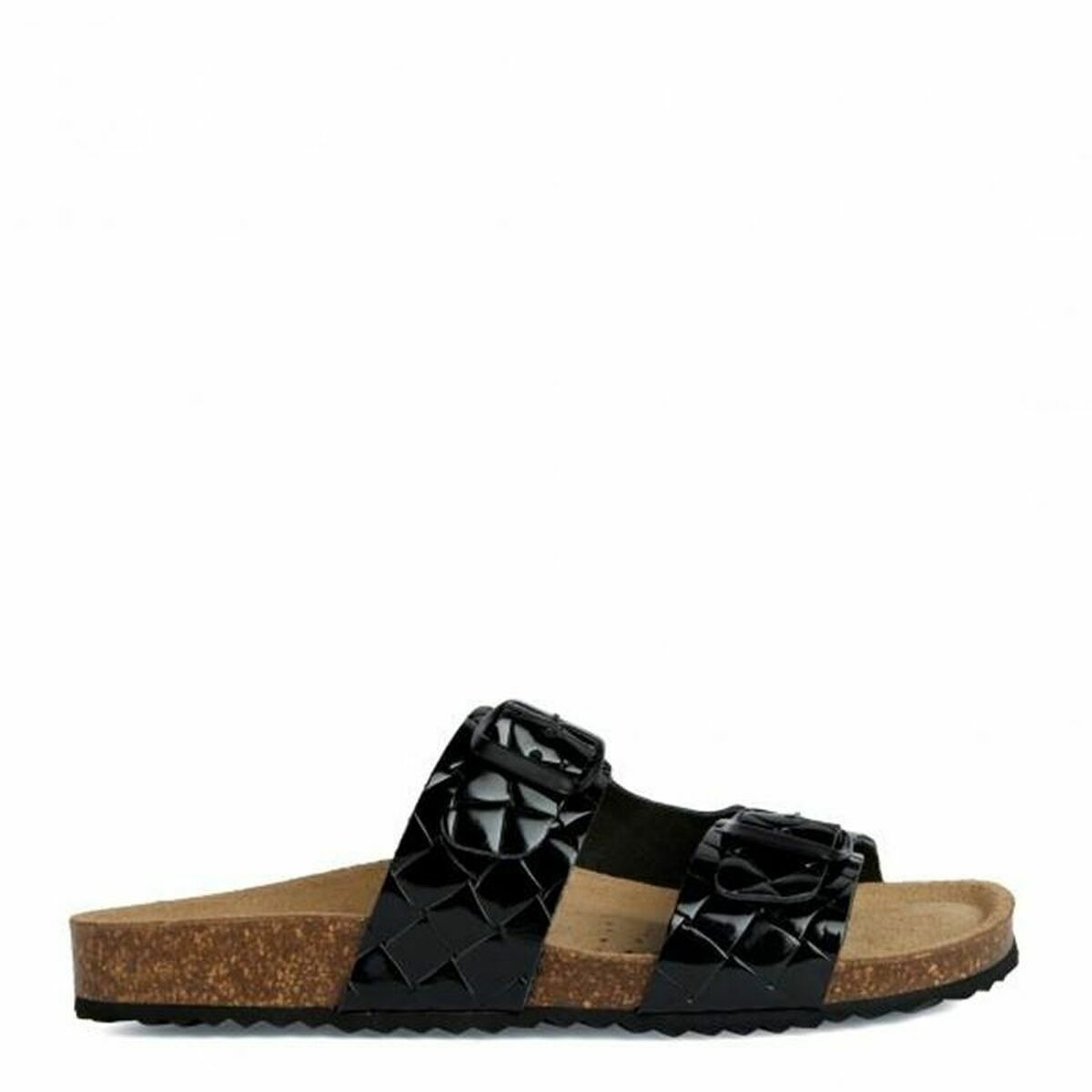 Strandtofflor för kvinnor Geox  Brionia  Svart Multicolour - 8