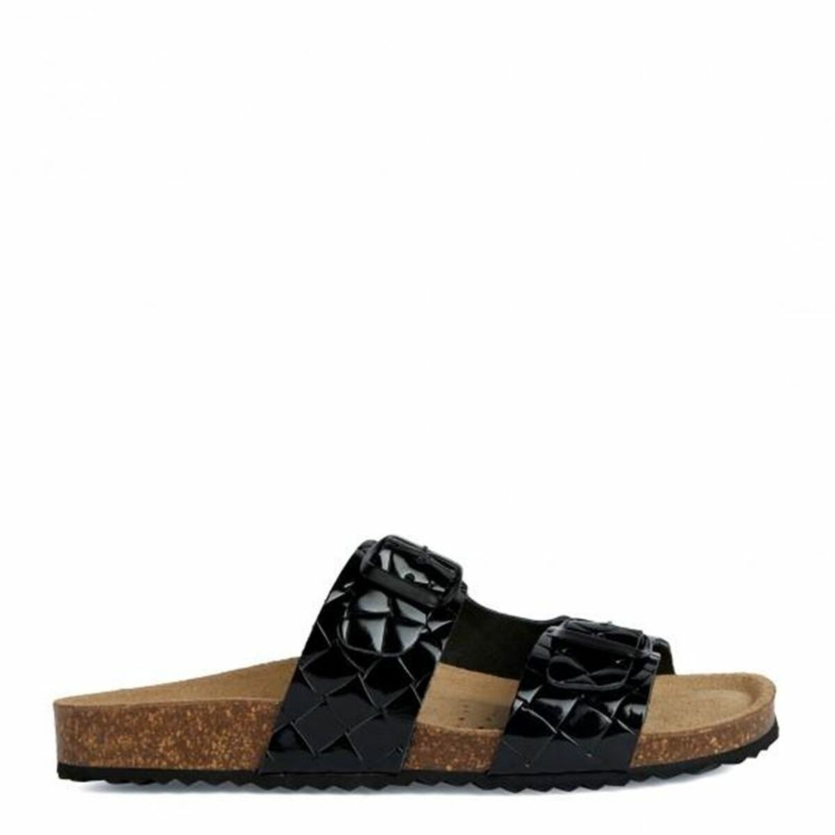 Strandtofflor för kvinnor Geox  Brionia  Svart Multicolour - 6