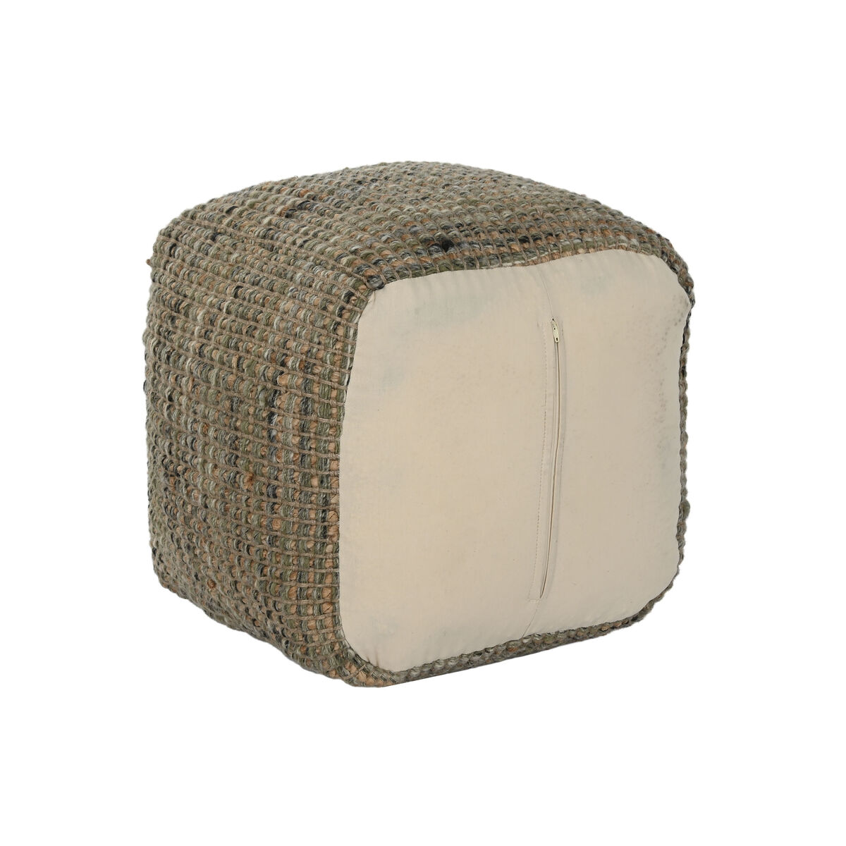 Fotpall Home ESPRIT Turkos 45 x 45 x 45 cm - 2
