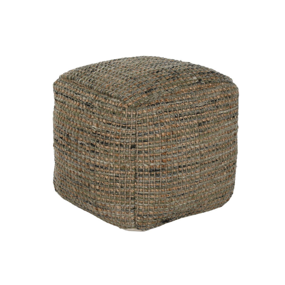 Fotpall Home ESPRIT Turkos 45 x 45 x 45 cm