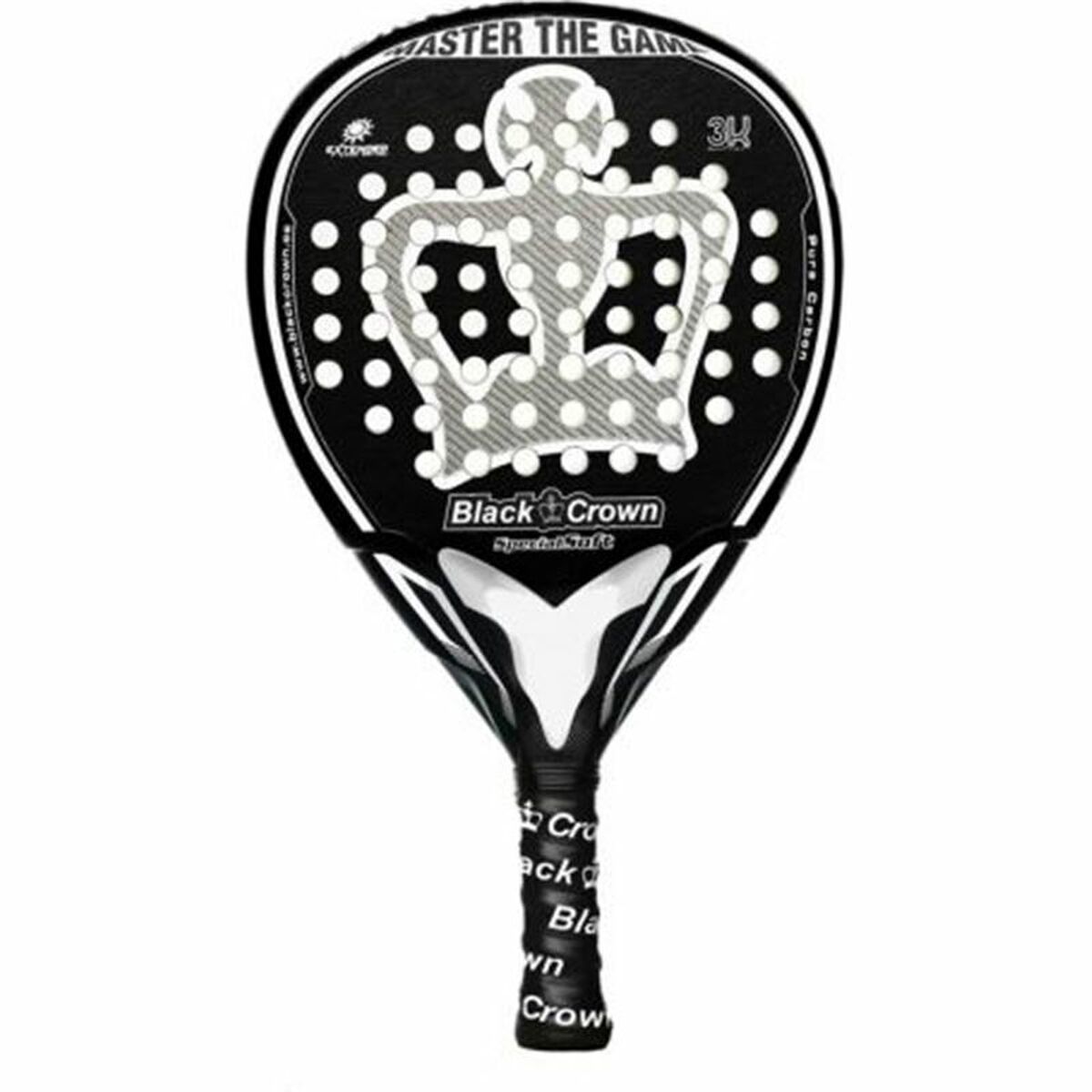 Padelracket Black Crown Brack Crown Special Soft Svart