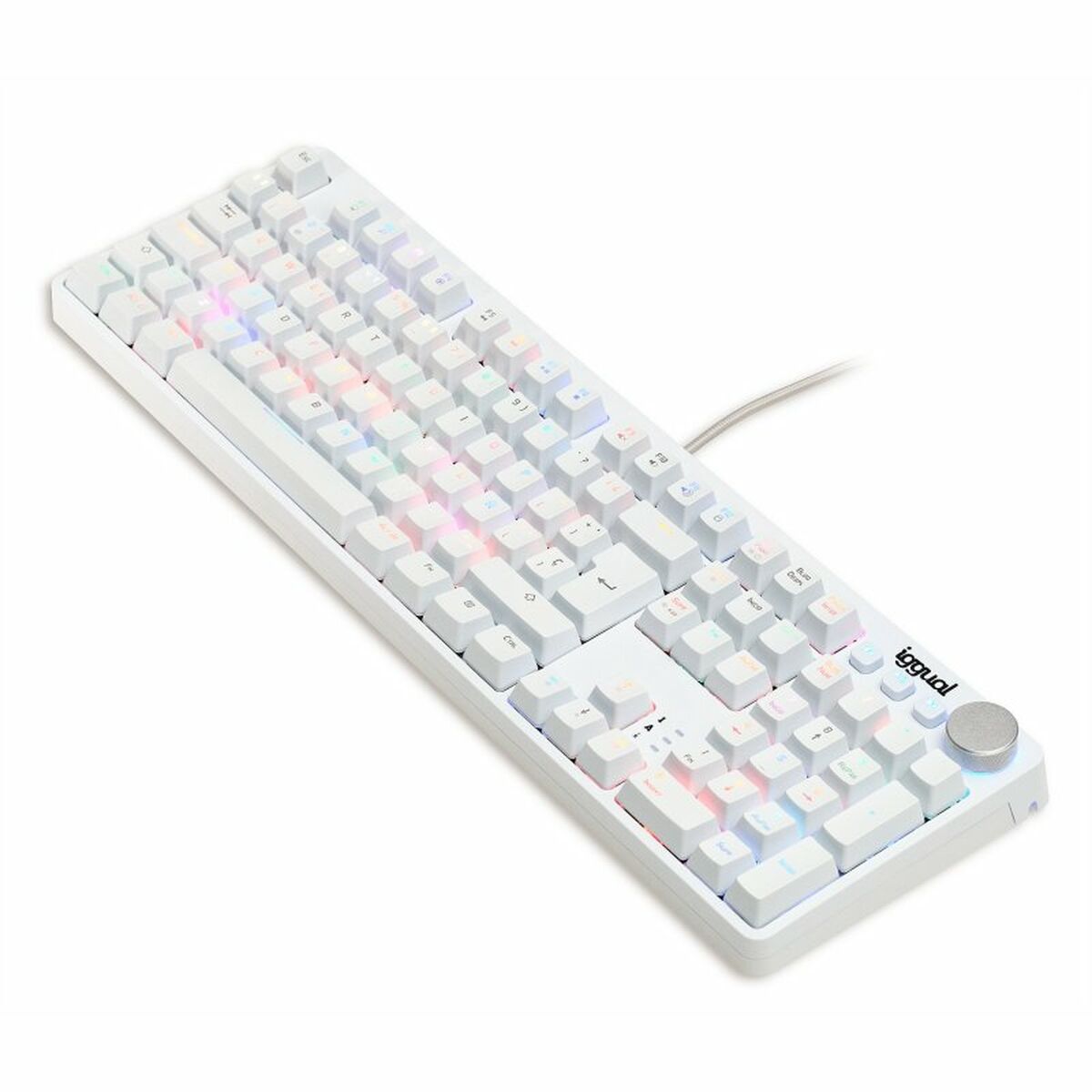 Tangentbord iggual PEARL RGB - 3