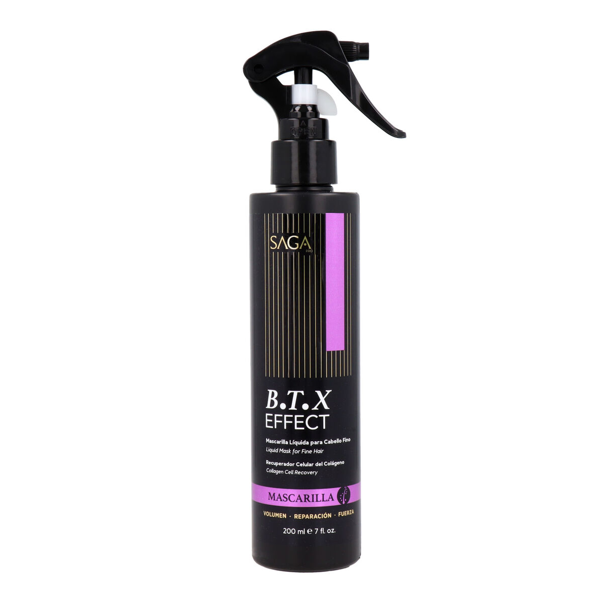 Vårdande hårinpackning Saga Pro B.T.X Effect 200 ml - 2