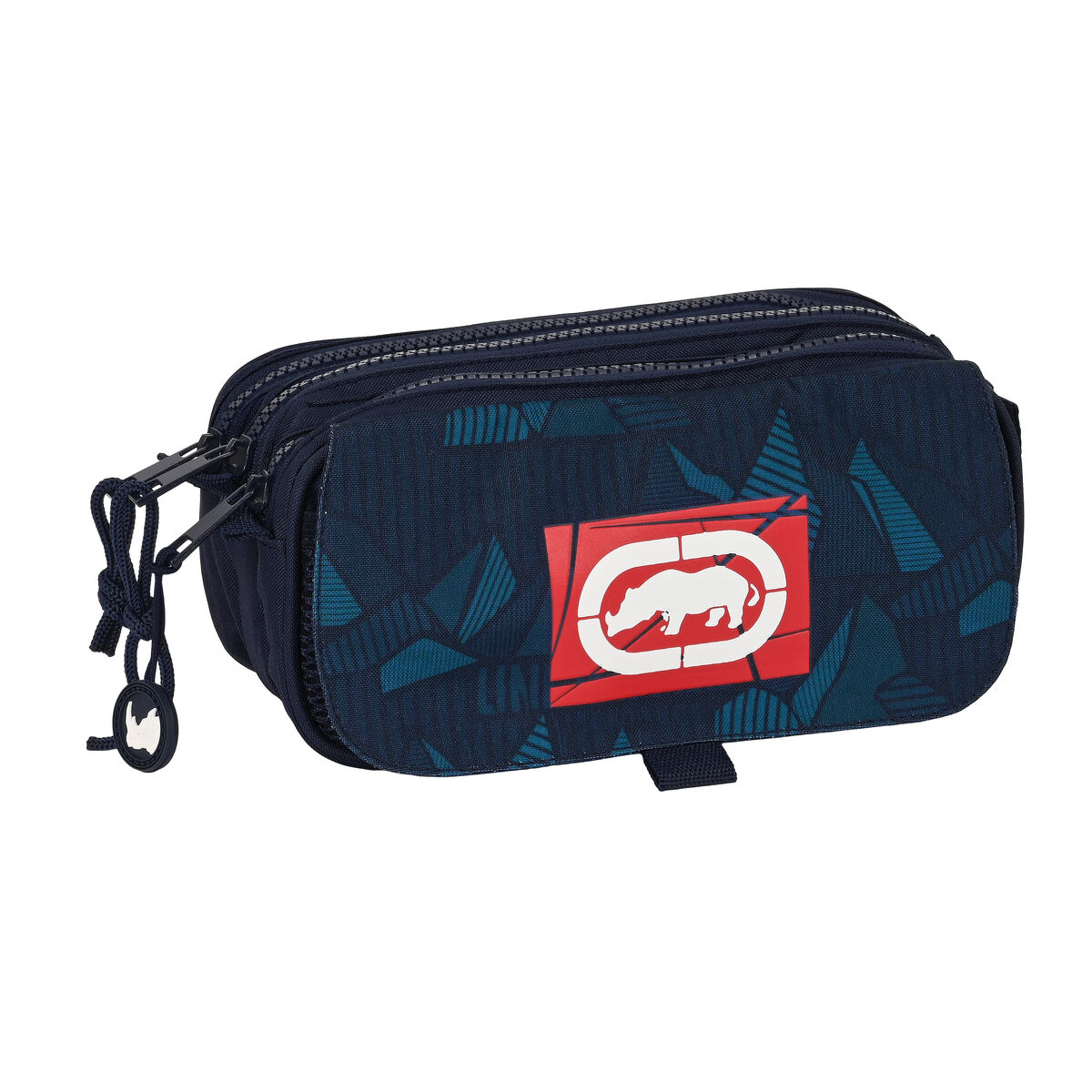 Tredubbel Carry-all Eck? Unltd. Peaks Marinblå (21,5 x 10 x 8 cm) - 5