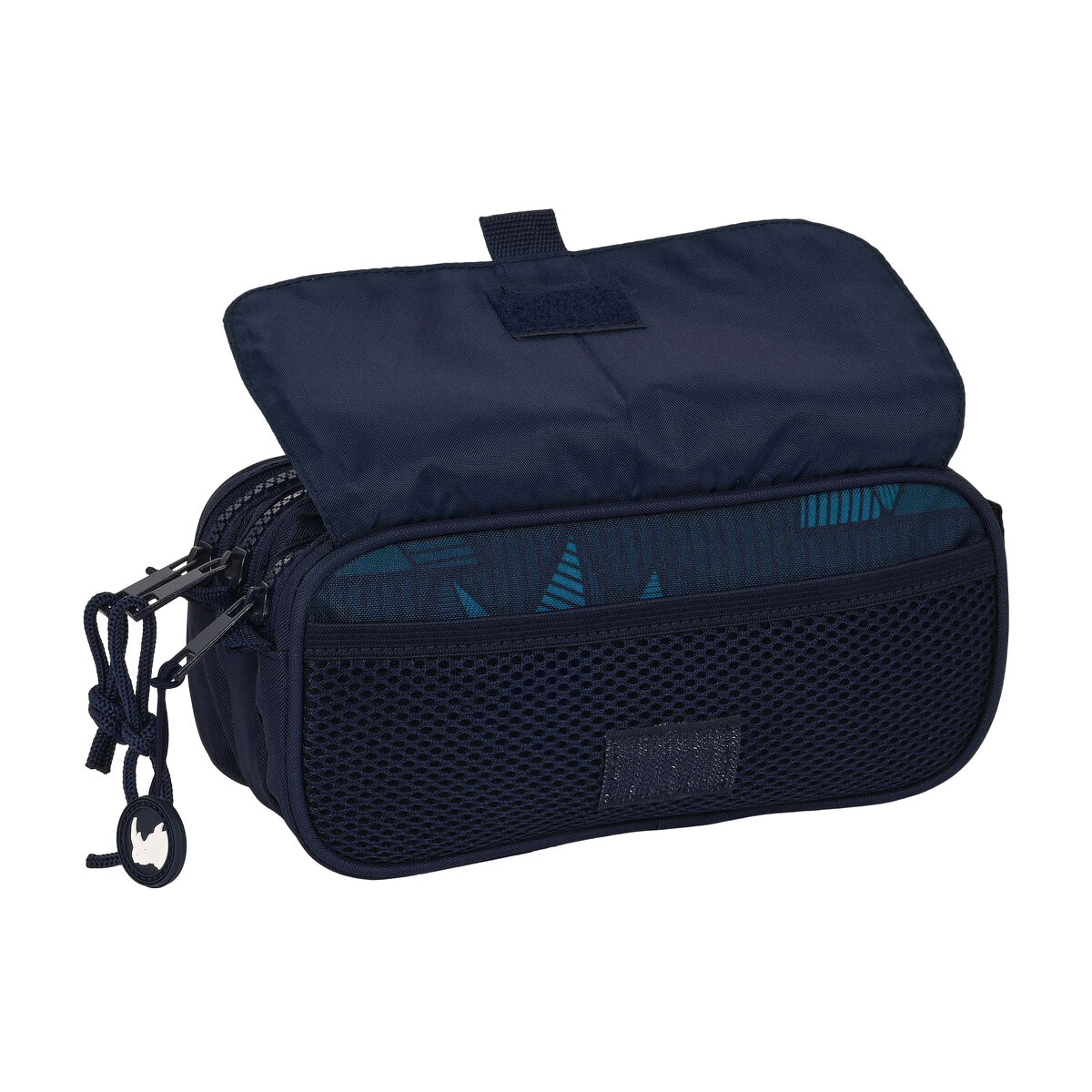 Tredubbel Carry-all Eck? Unltd. Peaks Marinblå (21,5 x 10 x 8 cm) - 4